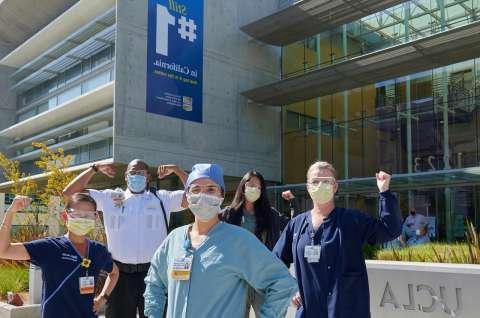 Doctors wearing masks